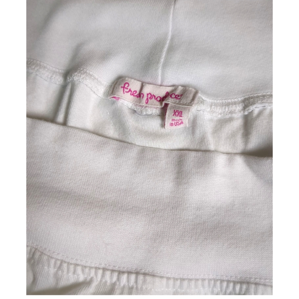 Fresh Produce White 100% Cotton Tiered Ruffle Skirt XXL - Picture 8 of 10